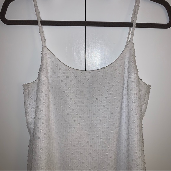 Club Monaco Landree Clip-Dot White Dress - Picture 3 of 11